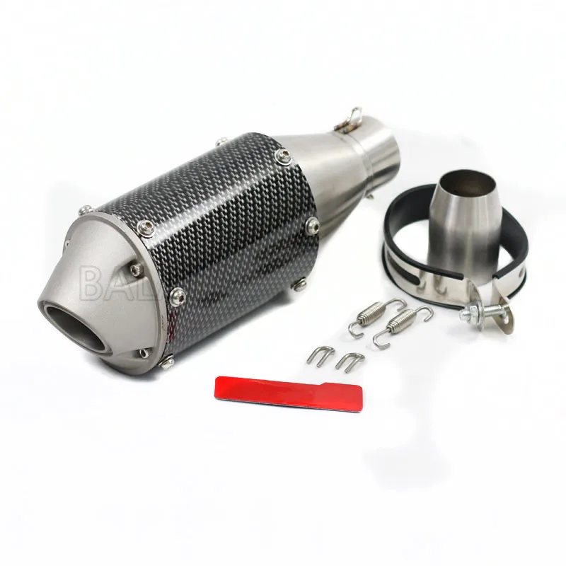 51 мм универсальный глушитель выхлопной трубы мотоцикла Модифицированная труба