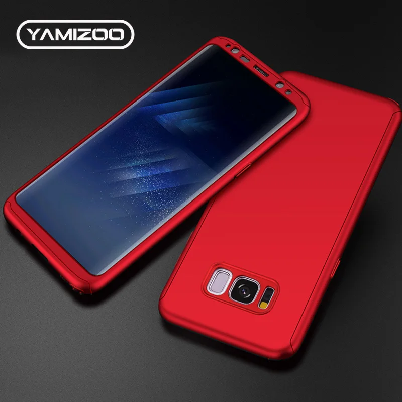 Чехол YAMIZOO s7 s8 для Samsung Galaxy Edge Роскошный чехол на 360 градусов с полным покрытием