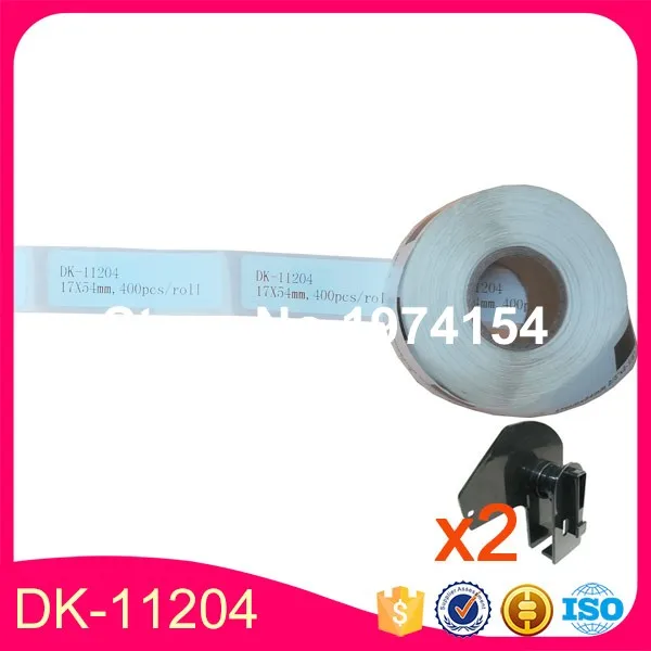 50 x ролл Brother DK 11204 17x54 Mehrzweck Etiketten 400 СТК Ql 560 QL 500 700 650| |