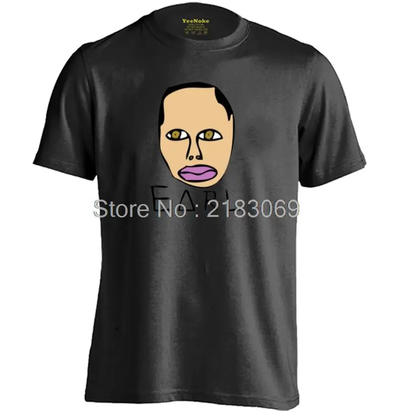 Эрл Ван мультфильм Odd Future логотип мужские и женские Модная хлопковая футболка