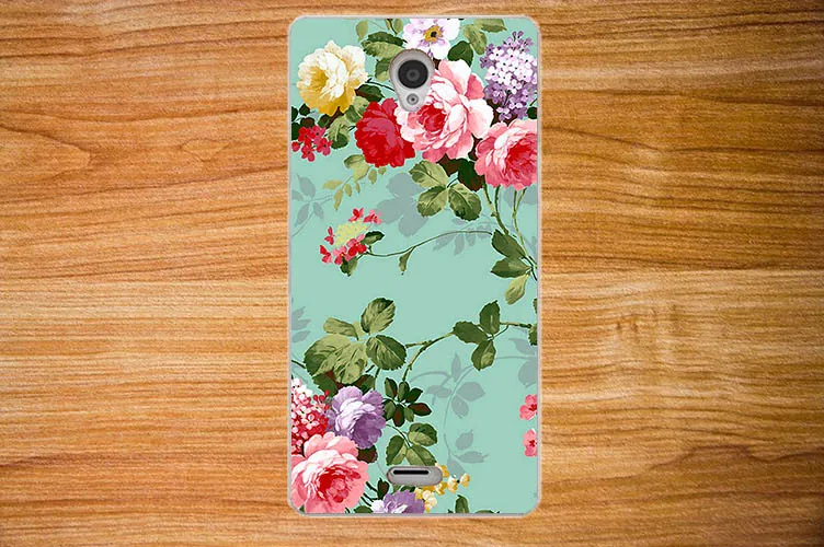Высококачественный Мягкий ТПУ чехол с 10 рисунками цветов фруктов для OUKITEL K4000 s