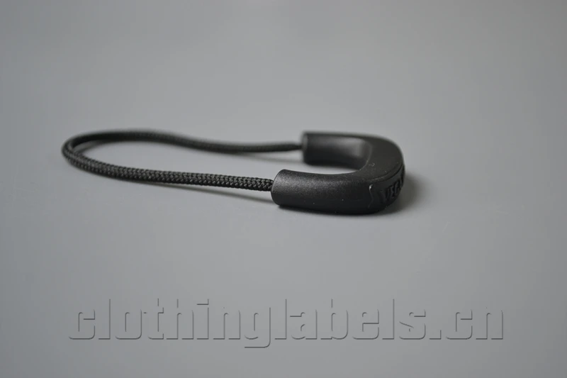 

Black Zipper Pulls Replacement Plastic Zip Puller Slider for Backpack