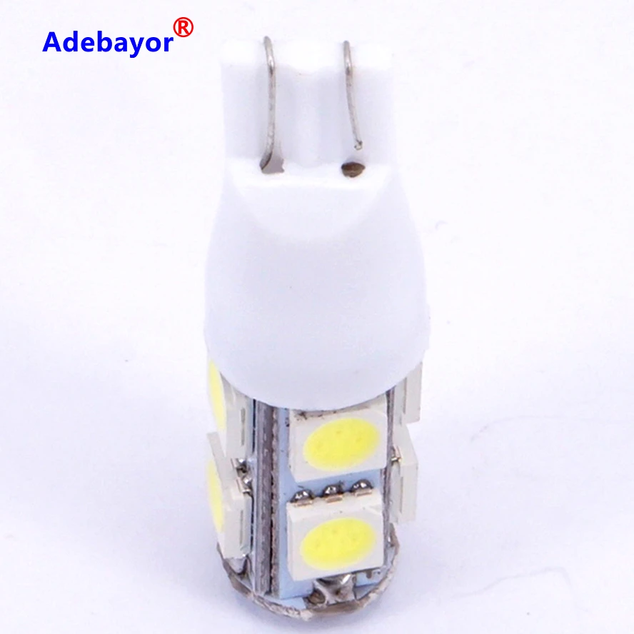 10 x T10 вспышка W5W 194 9 SMD СВЕТОДИОДНЫЙ LED 5SMD светильник с двумя режимами работы 5050 smd
