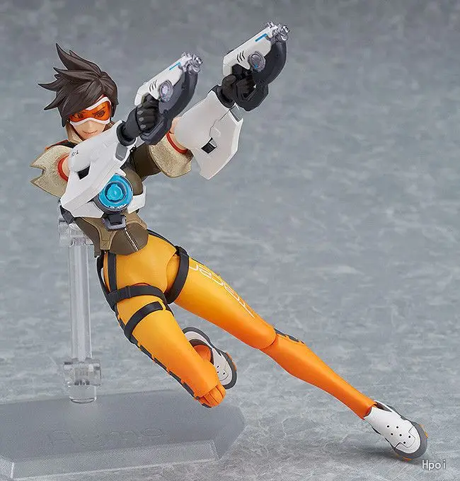 OW Gmae фигурка Figma 352 27 см персонаж Tracer шарнир подвижная коллекция моделей кукол