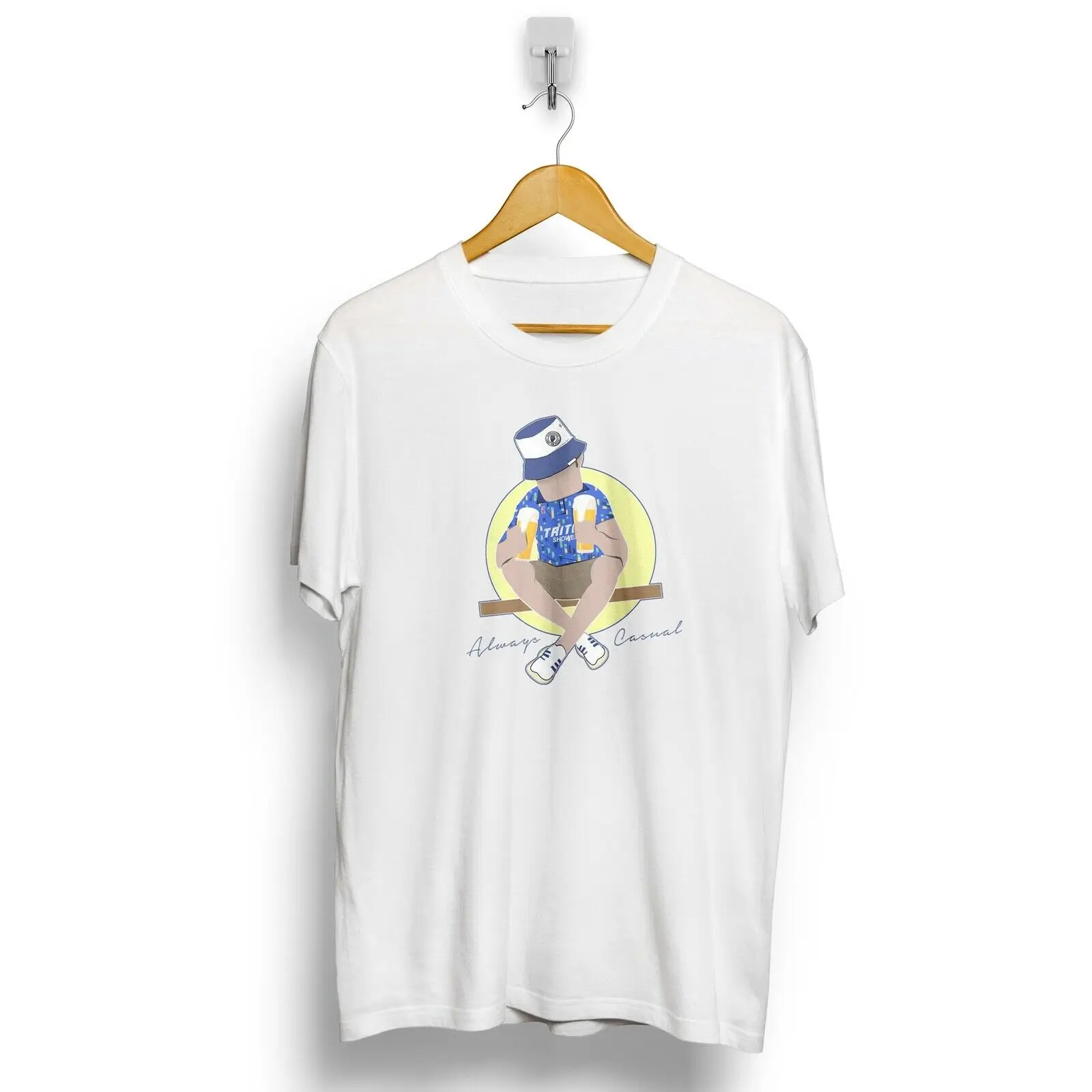 

T Shirt Football Casuals Birmingham Awaydays 80S Top Hooligan 2019 Summer T Shirt Men New High Quality Custom Printed T Shirts