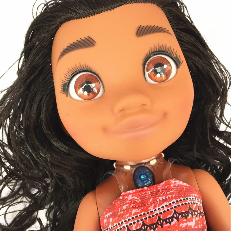 35 см Moana цифры мультфильм музыка Моана переговоры поют как далеко я буду идти свет