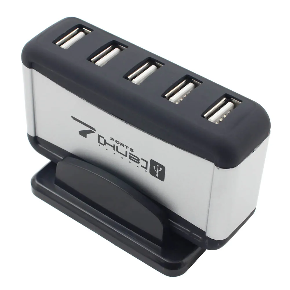 7 портов USB 2 0 концентратор 480 Мбит/с Стенд кабель высокоскоростной сплиттер