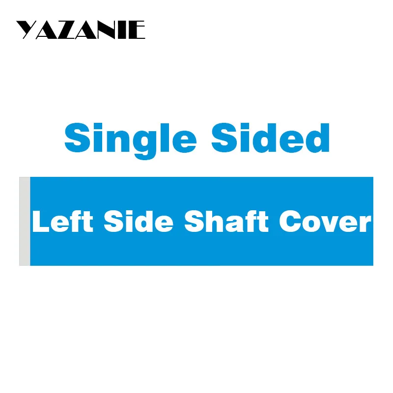 YAZANIE 60*250 см/80*320 см/100*400 см/120*480 см любой размер пользовательский флаг логотип компании полиэстер односторонние флаги и баннеры - Color: Left Shaft Cover S
