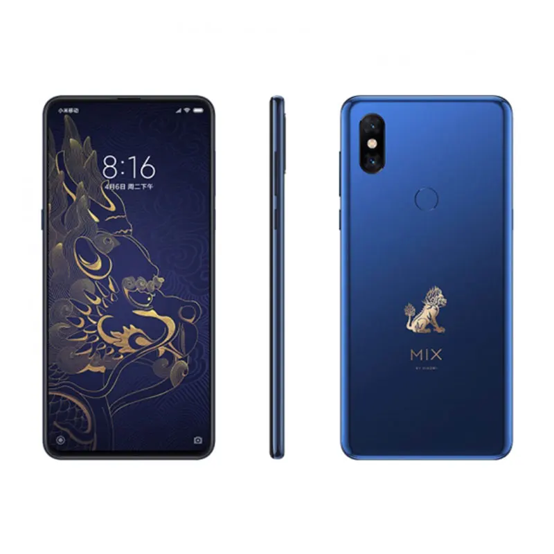 Мобильный телефон Snapdragon 256 с глобальной ПЗУ Xiaomi mi x 3 Imperial Palace 10 Гб 845 ГБ, камера 24 МП, Беспроводная зарядка 6,39"