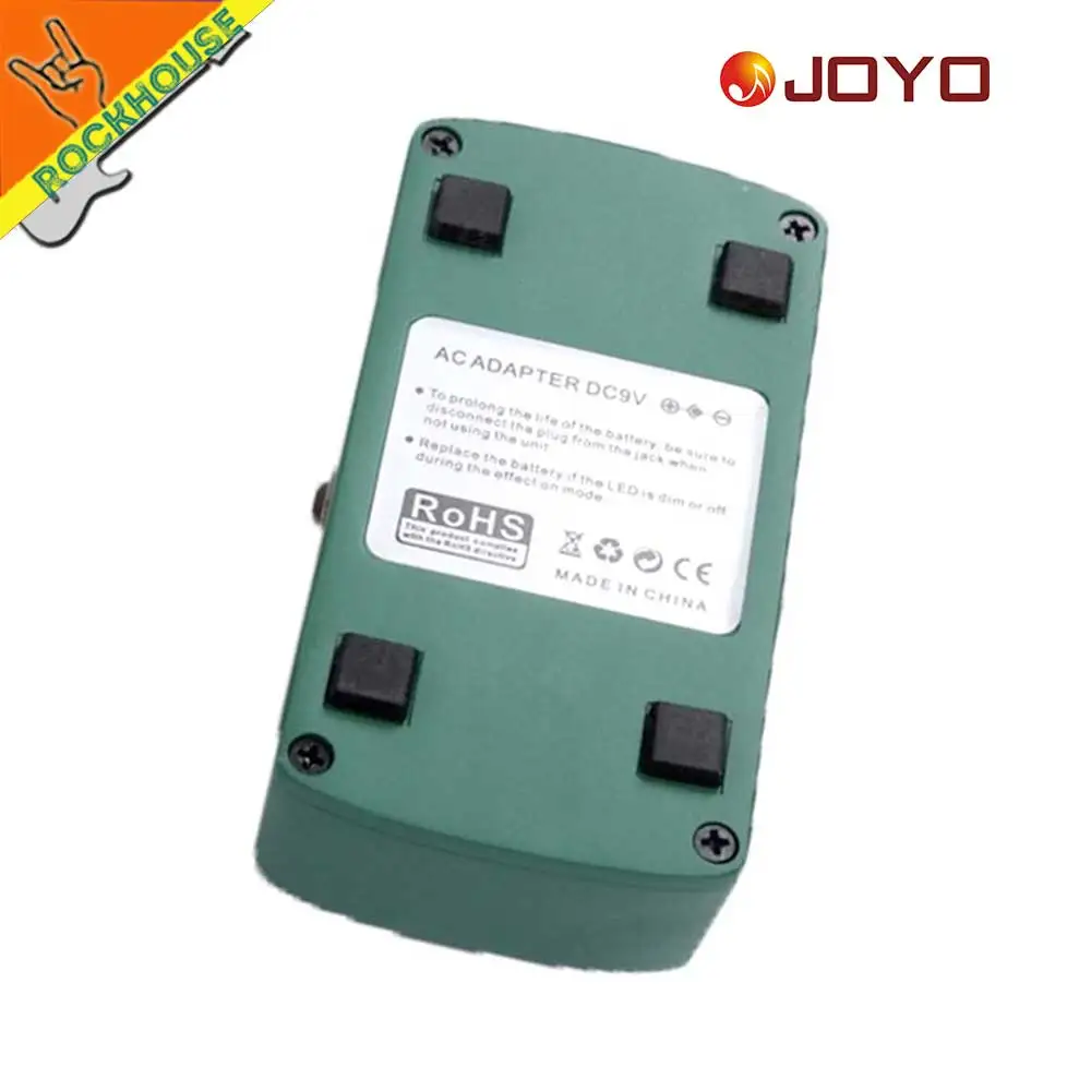 Педаль для гитары JOYO с аналоговой задержкой Echo время задержки регулируемый