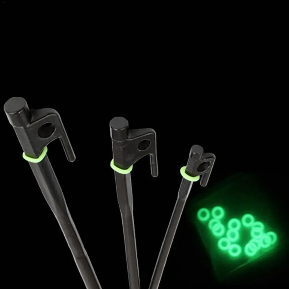 100 шт. зеленые палатки для кемпинга ночное видение светящаяся задняя круглая