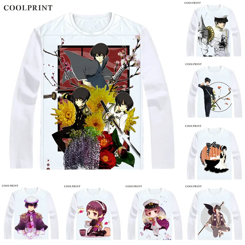 Coolprint Япония G8 Honda Kiku азиатская футболка Axis Powers Hetalia мужская футболка Повседневная Винтажная футболка с принтом Футболки с длинным рукавом