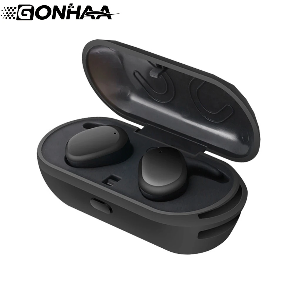 Беспроводная Спортивная гарнитура TWS mini Bluetooth IPX5 Водонепроницаемая с микрофоном