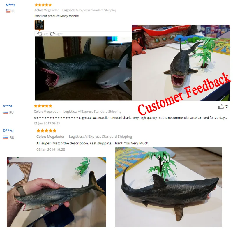 Oenux Морская жизнь морские животные Кит Акула Megalodon модель фигурка ПВХ океанские