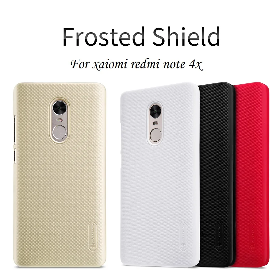 Nillkin For Xiaomi Redmi Note 4X case cover funda 5.5'' hard plastic back redmi note 4x + free Screen Protector |