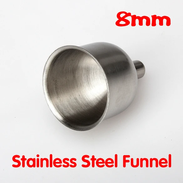 1 шт. воронка фильтр из нержавеющей стали 8 мм|stainless steel funnel|stainless funnelfunnel stainless |