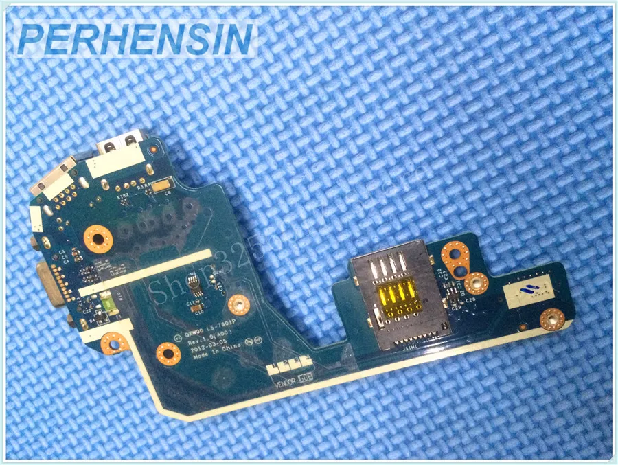 

FOR Dell FOR Latitude E5430 Board 4M3HJ Ethernet USB VGA SIM Card 04M3HJ LS-7901P qxw00