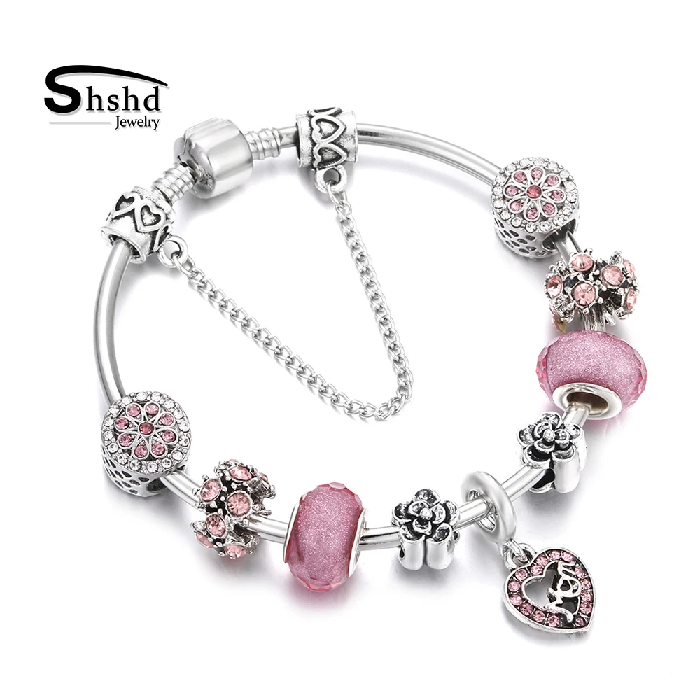 Новый Модный женский браслет с кристаллами для женщин Роскошные браслеты