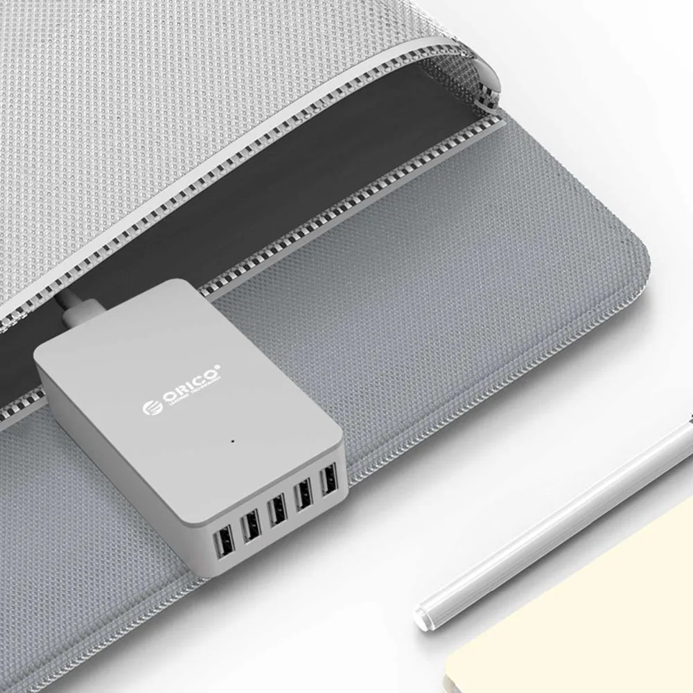 Зарядное устройство ORICO с 5 USB портами В 2 4 А|arrival fees|arrival singaporecharger cord |