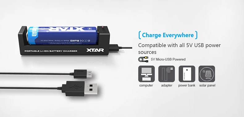 XTAR USB зарядные устройства для 10440-26650 батареи зарядки MC4 MC1 плюс MC2 плюс MC6C MC1S MC2S 18650 20700 21700 Батарея зарядные устройства