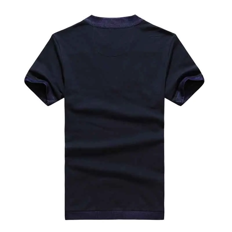 summer style t shirt men 2015 men's V-neck short-sleeved T multicolor camisetas solid cotton tshirt | Мужская одежда