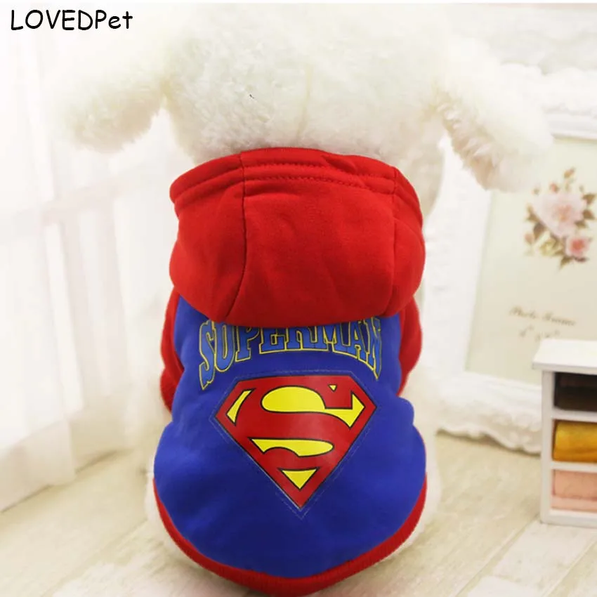 Теплая одежда для той терьера чихуахуа Померанская собака свитер с капюшоном