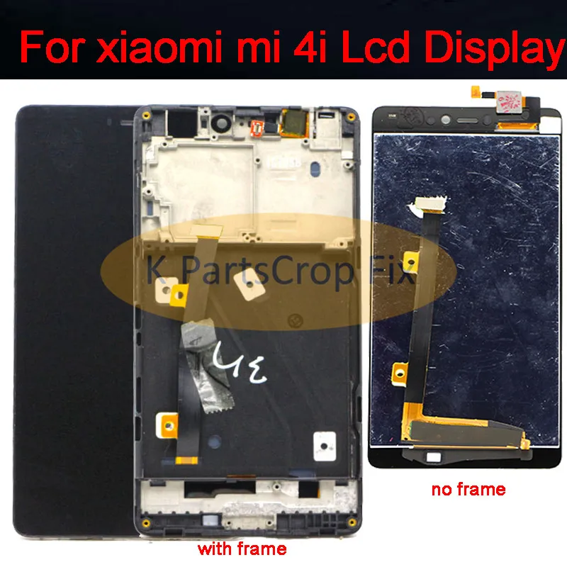 ЖК дисплей с сенсорным экраном и рамкой дигитайзер в сборе для Xiaomi Mi 4i Mi4i M4i 1920*1080