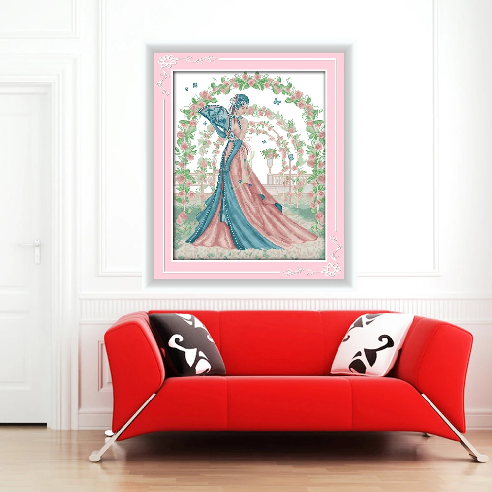 Набор для вышивки крестиком Joy Sunday рукоделие домашний декор | Дом и сад