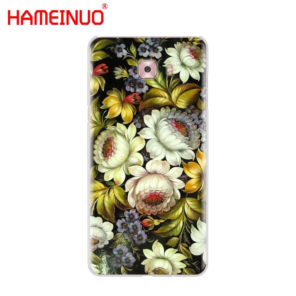 HAMEINUO Хохлома чехол для телефона с русским цветочным узором Samsung Galaxy C5 C7 C8 C9 C10 J2 PRO