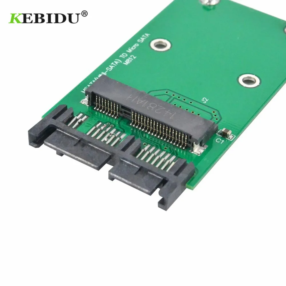 Kebidu новейший переходник с msata на Micro Sata SSD 1 8 дюйма 2 5 Mini SATA M sata SDD PCI-E MSata лидер продаж