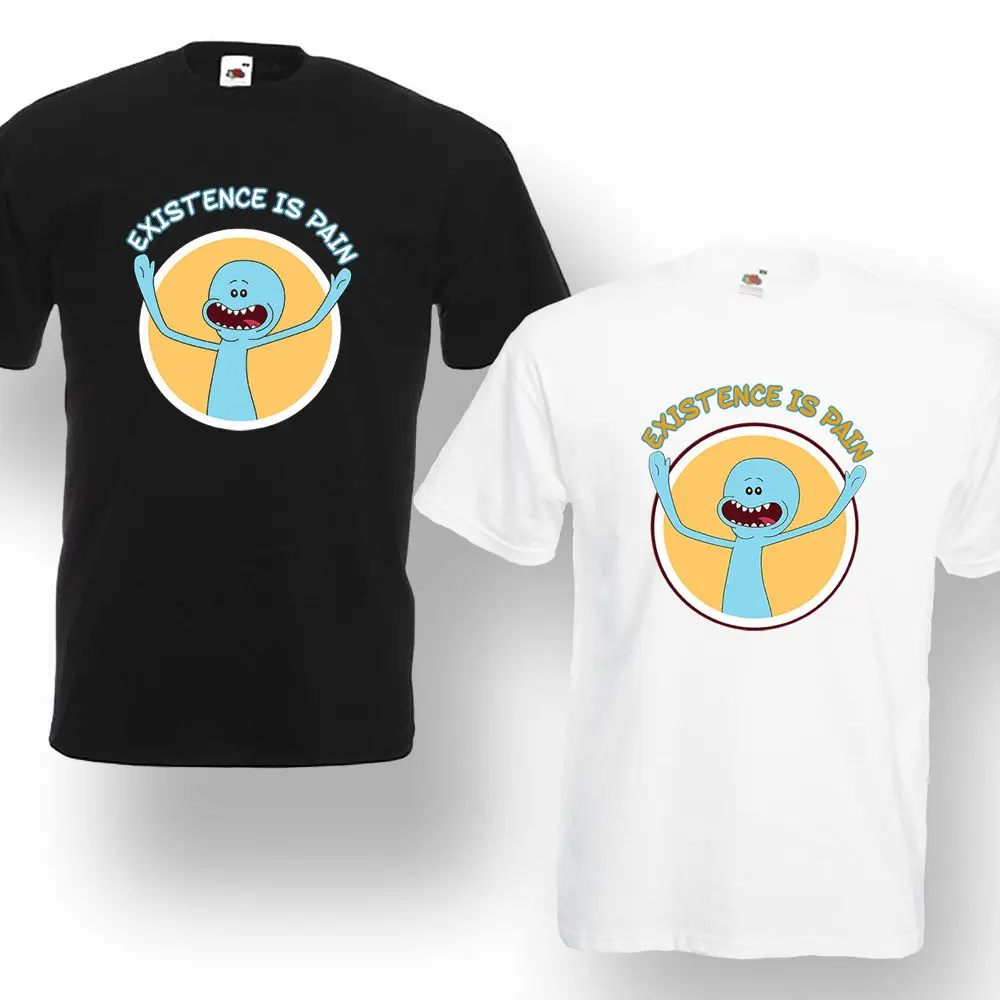 Футболка Рик и Морти &quotexperience is Pain&quot Mr. Meeseeks Мужская рубашка для взрослых S XXL