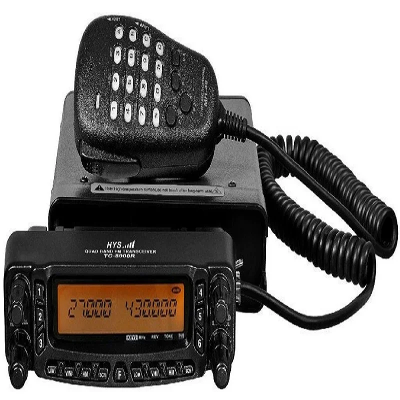 HYS Quad Band мобильный радио автомобиль трансивер УКВ автомобильные радиостанции CB