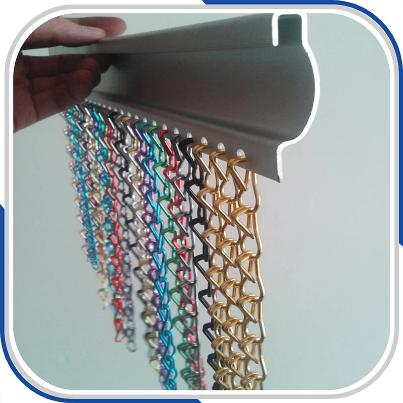 Цветная алюминиевая цепь Fly экран/цепочка для двери шторы|fly screen|fly door screensdoor screen |