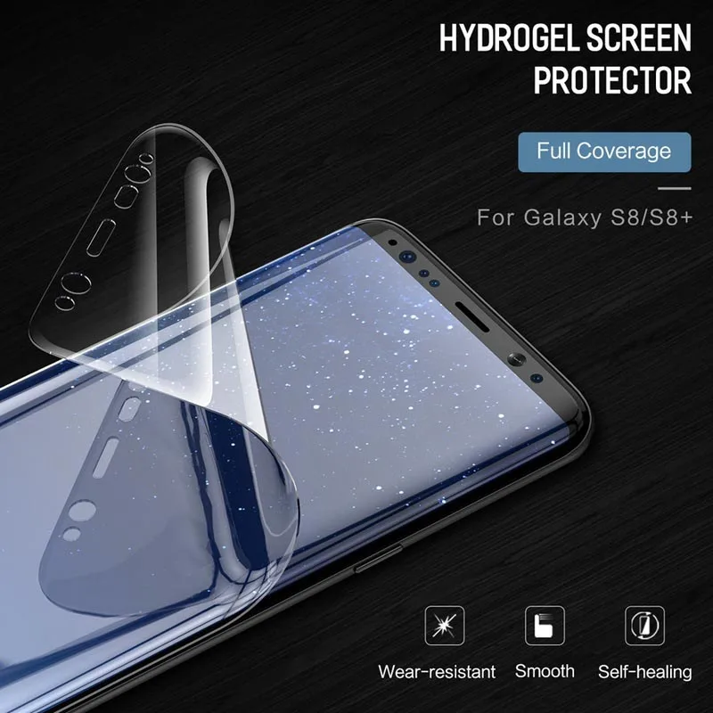 Koomeeboom ультратонкая Гидрогелевая пленка с полным покрытием для iPhone 8 7 6 S Plus X XS XR MAX