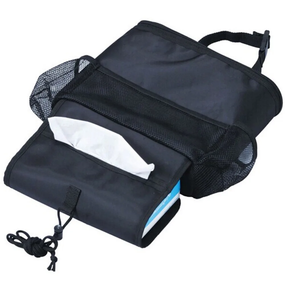 Органайзер на спинку сиденья автомобиля изолированный держатель для напитков