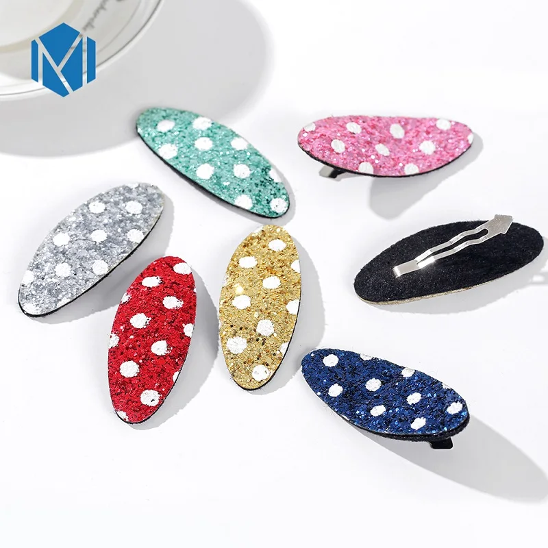 2 шт./компл. корейский стиль новые модные детские аксессуары для волос в горошек с