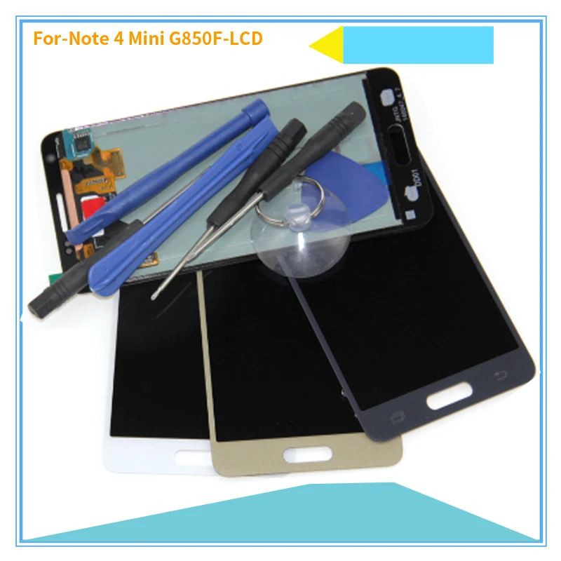 Супер AMOLED lcd s для samsung Galaxy Alpha G850 G850F G850M G850K телефон ЖК дисплей кодирующий