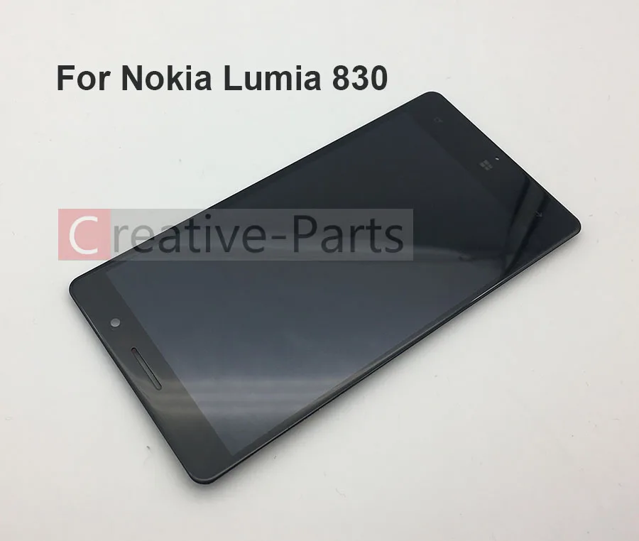 Оригинальный ЖК дисплей для Nokia Lumia 830 черный цвет с сенсорным стеклом дигитайзер
