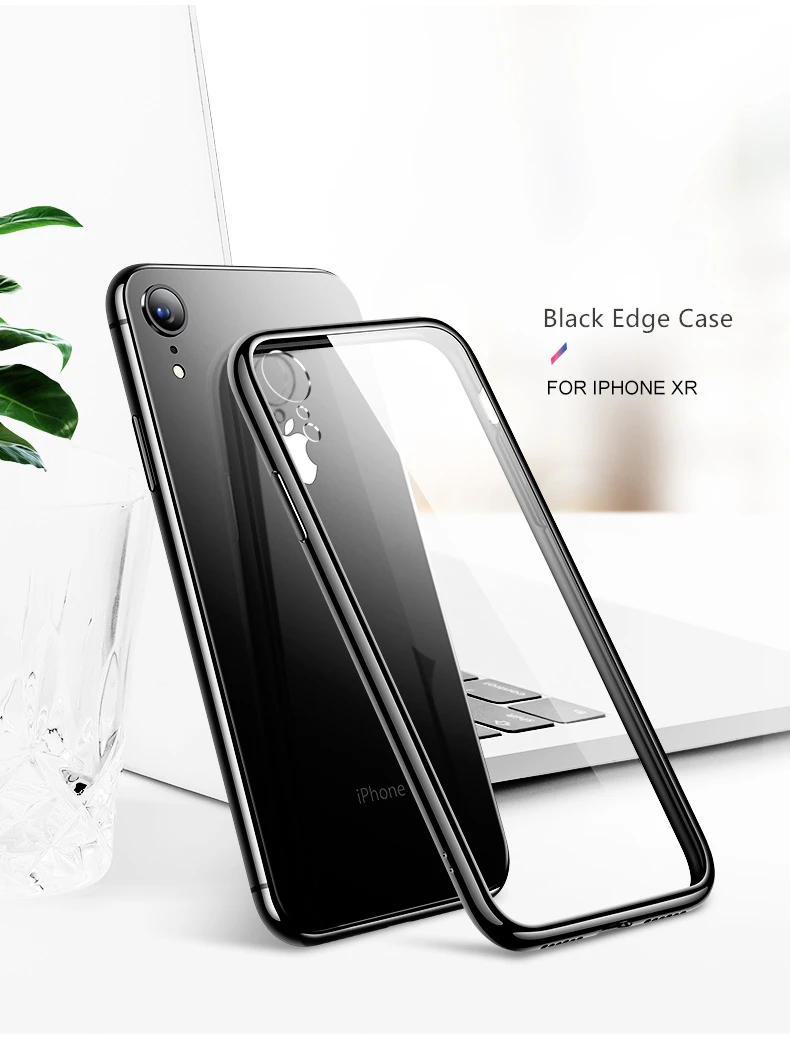 CAFELE чехол для телефона из закаленного стекла для iPhone Xr Xs Max 11 Pro Max, мягкий прозрачный чехол для iPhone 11 pro max