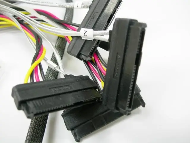 

Free Shipping High Quality New 80cm Internal 12GB MiniSAS HD Data Cable SFF-8643 to 4 SFF-8482