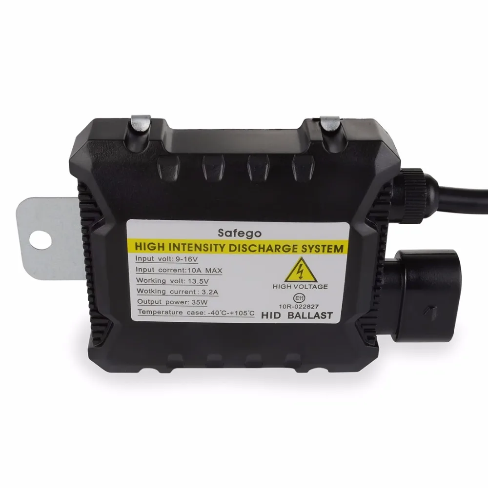 Safego 2 шт. мотор автомобиля спрятанным Комплект 4300 К 5000 8000 10000 12000 xenon h7 6000 тонкий hid