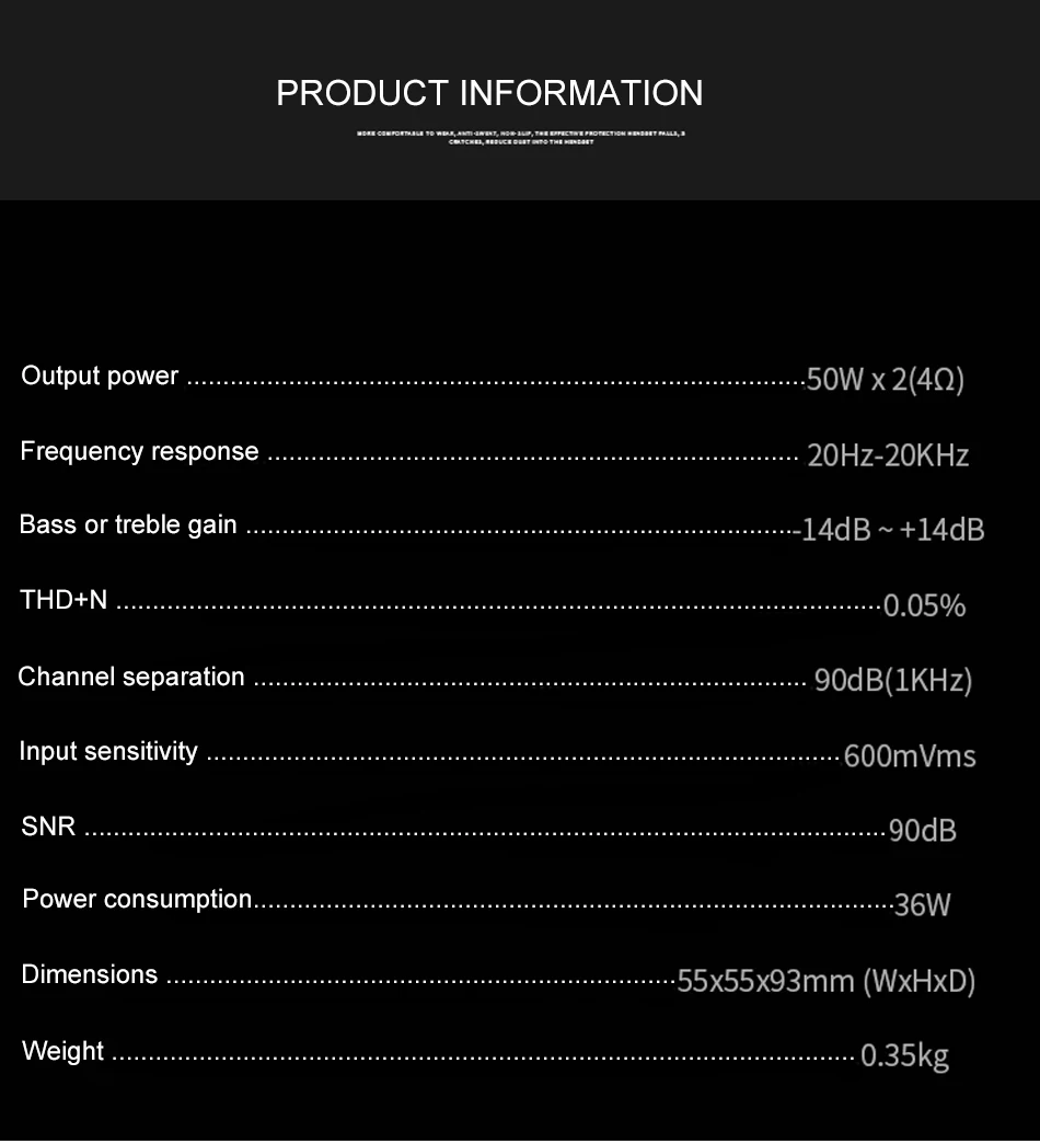 SMSL SA100 Hifi Bluetooth 5,0 усилитель мощности TPA3116 усилители аудио усилитель 50 Вт+ 50 Вт Hi-Res портативный усилитель цифровой