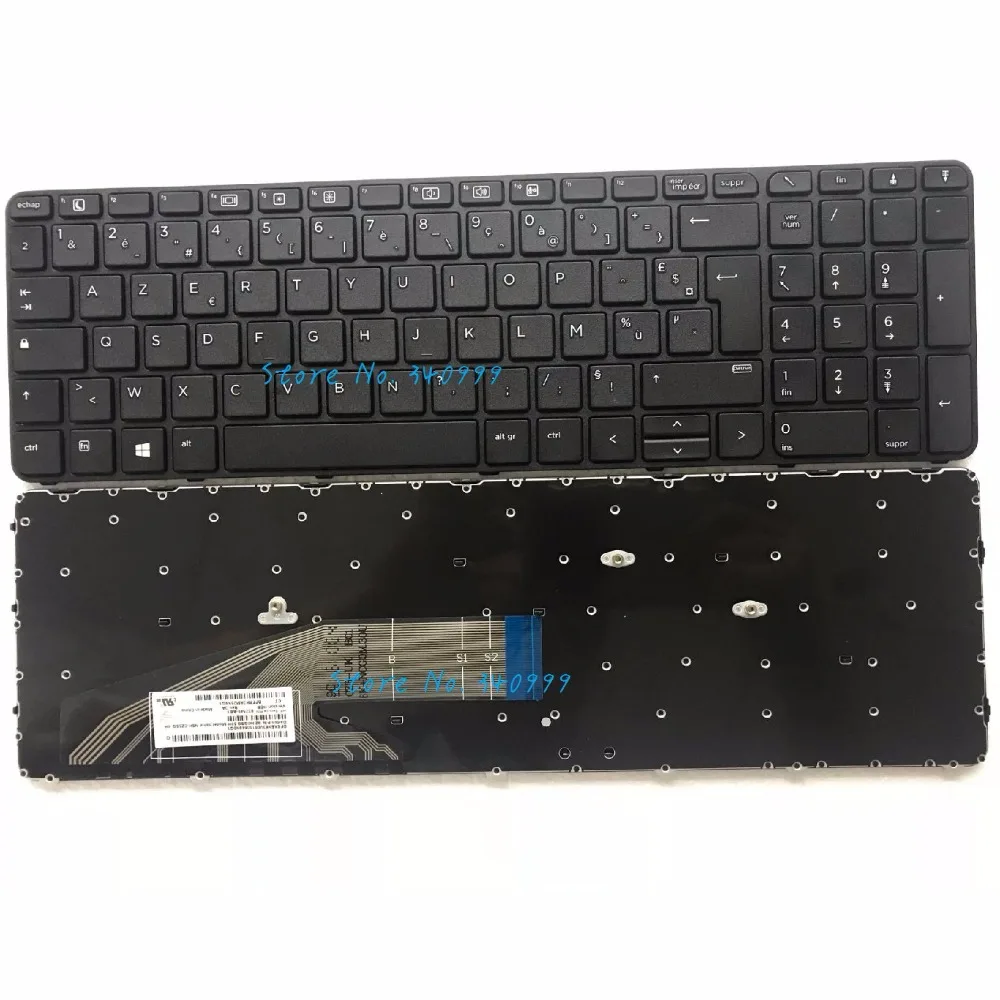 Новая Французская клавиатура для HP PROBOOK 450 G4 455 470 с рамкой без подсветки |