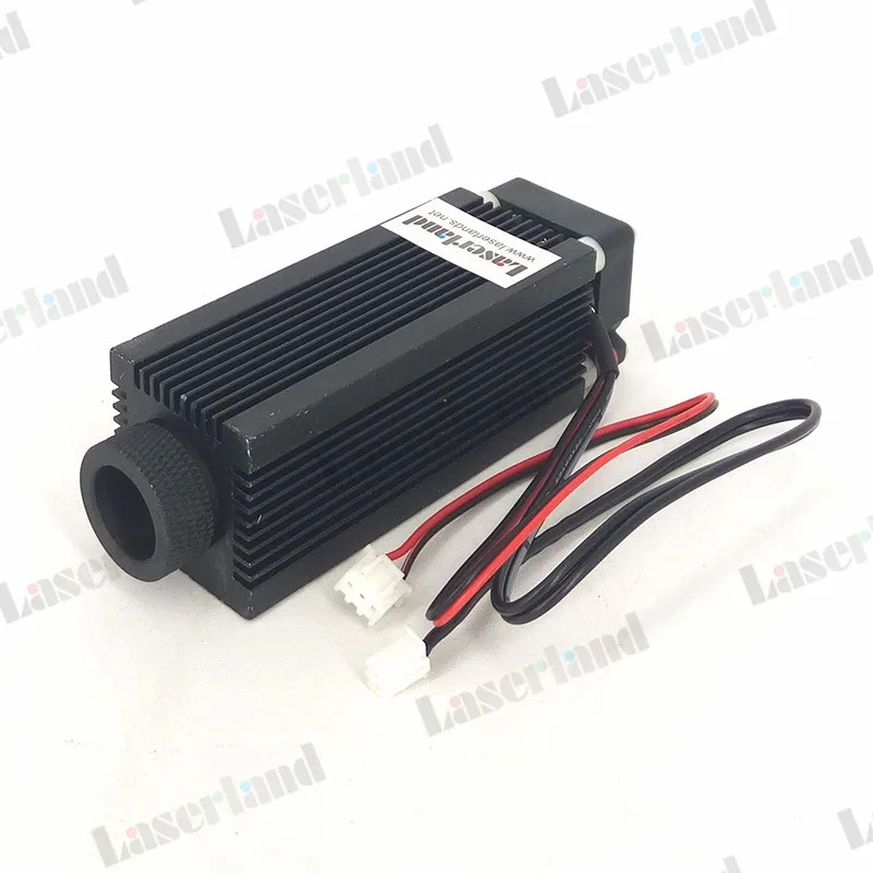 Дом/корпус/радиатор для C-mount лазерный диод LD модуль 33*80 мм w/стеклянный объектив