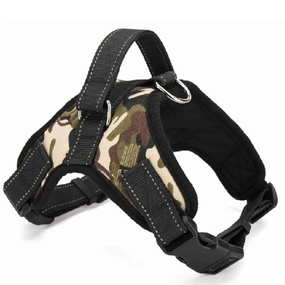 Camouflage Oxford Нейлоновый Поводок для собак высокого качества k9 жилет для собачьей упряжки для маленьких больших Чихуахуа бульдог товары для домашних животных, собаки аксессуары, Размеры S/M/L/XL - Цвет: Camouflage Oxford