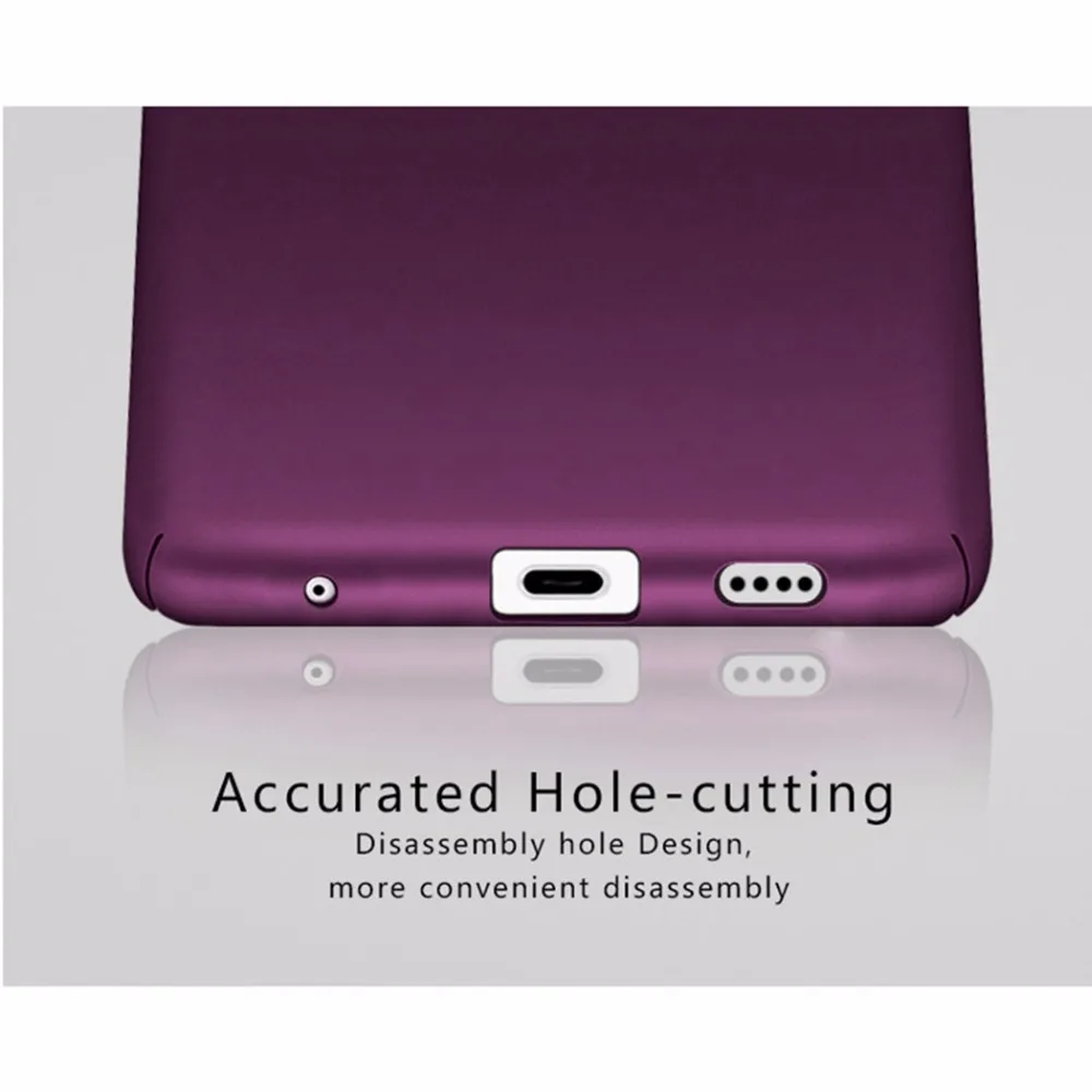 Fashion Luxury Case For Sony Xperia L1 Full Nice Hard Plain Back Cover G3311 G3313 Dual G3312 E6 Funda 5.5&quot |