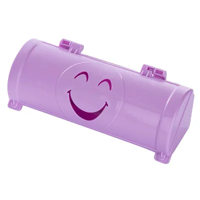 purple Настенный пластиковый пакет, коробка для хранения, мешки для мусора, контейнер для хранения, многоцелевой, для кухни, ванной комнаты, чехол для организации - Цвет: purple