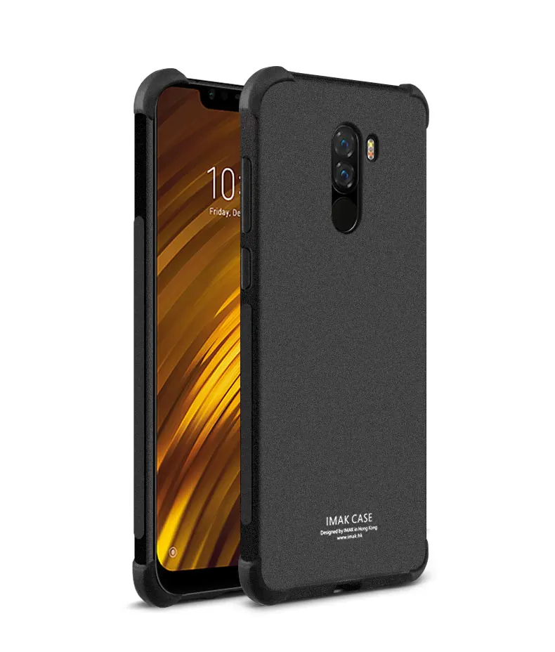Xiaomi POCOPHONE F1 чехол Чехол IMAK ударопрочный противоударный силиконовый чехол TPU чехол для телефона для POCOPHONE F1