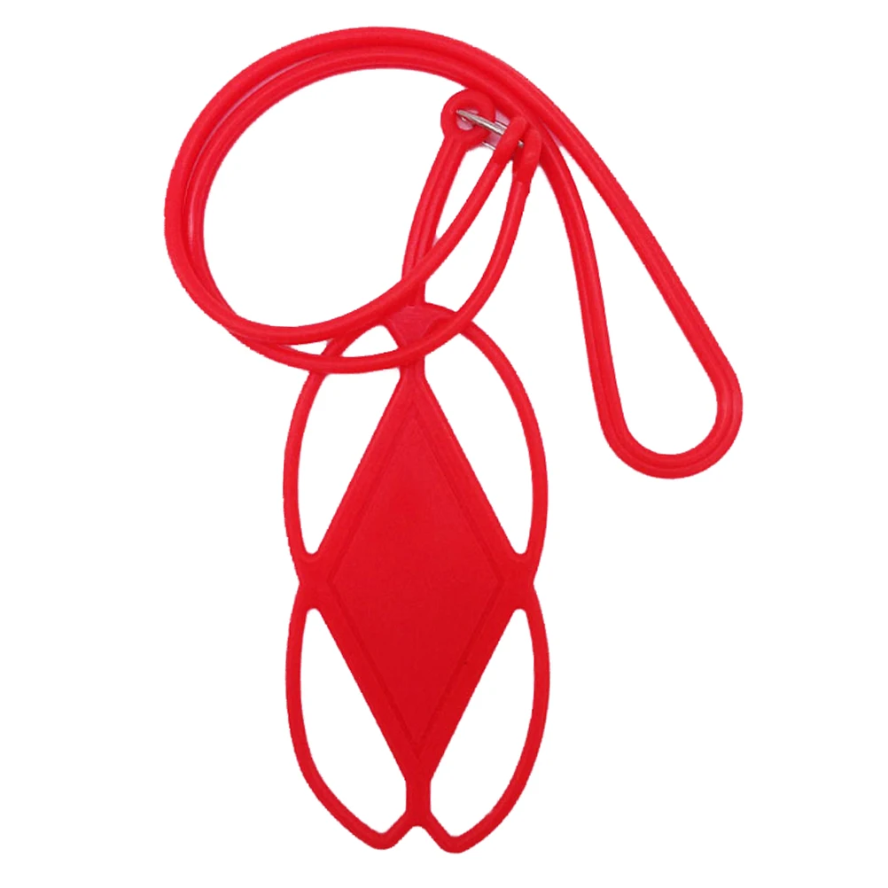 Высокое качество 1 предмет в комплекте Красочные силиконовый шнурок для сотового