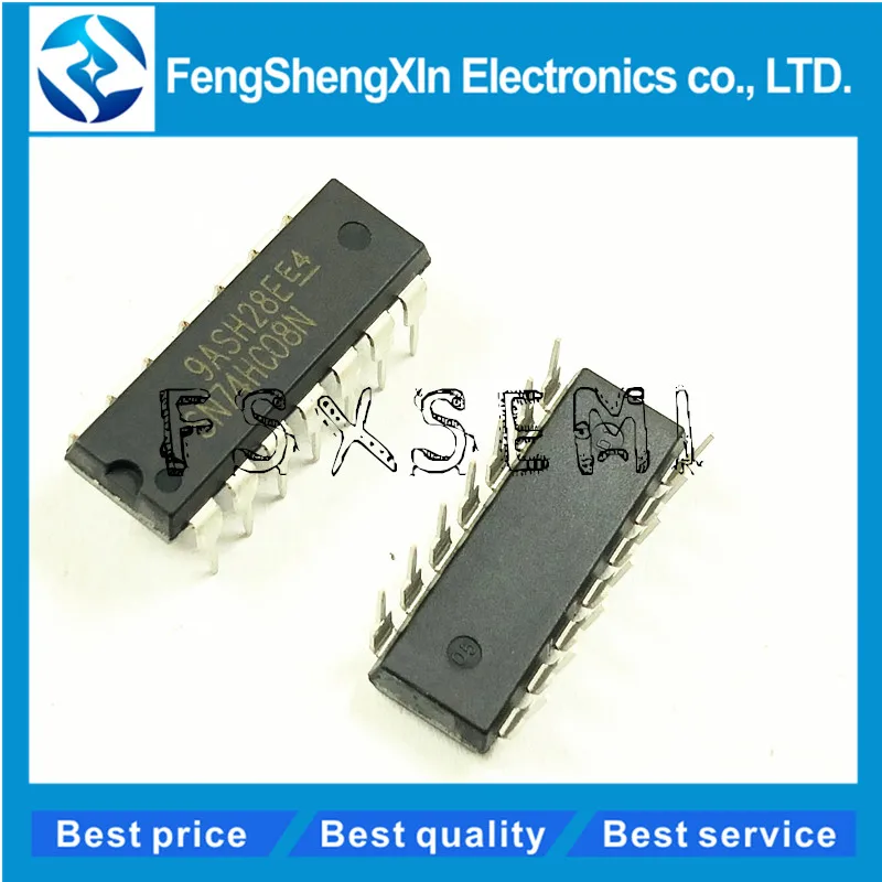 

100pcs/lot New 74HC08 74HC08N SN74HC08N DIP-14 IC